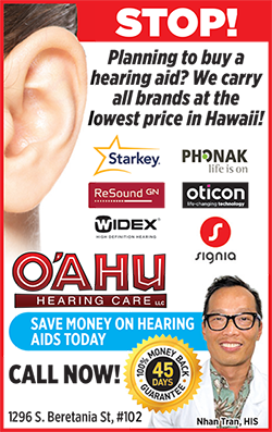 Stop! Newspaper Ad Image - Oahu Hearing Care